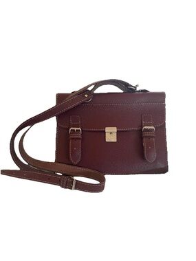 Tivoli Brown Satchel Top Handle Bag